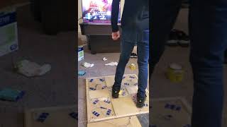 DIY Pump it up pad testing