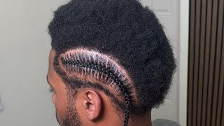 Stitch Braids On Short Thick Hair