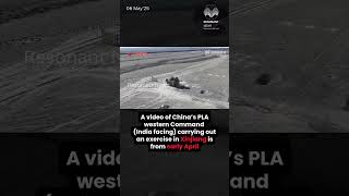 China's PLA western Command in Xinjiang (India facing) carried out an ex in early April