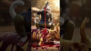 Golden cow qurbani 🙀 #qurbani2025 #eid2025 #ai #trending #viralvideo #youtubeshorts #foryou #art