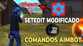 TUTORIAL de cómo usar la app SETEDIT para pegar más rojo en FREEFIRE