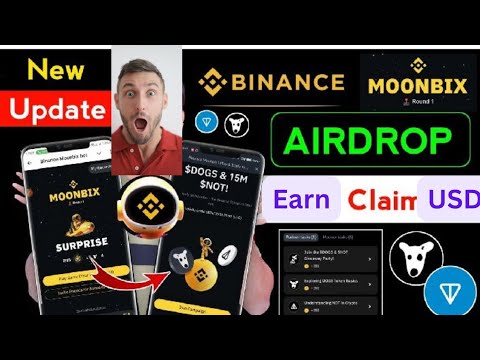 Moonbix update | Moonbix giveaway | Dogs And Not coin | join now