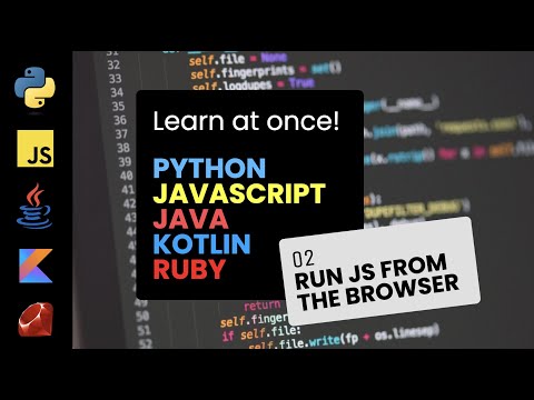 02. Run JavaScript from the browser - Programming Tutorial