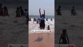 watch my full goa beach vlog on my youtube channel #goa #goabeaches  #calangute #calangutebeach