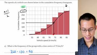 Statistical Analysis Exam Review (3 of 6: Ogive, inferences from mean)
