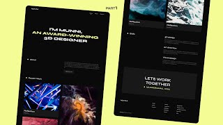Personal Case Study Portfolio Website Design Figma | Doradesign | REHAN