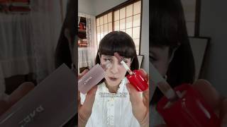 brown kbeauty lip tints? ? 🦇🤎 all from laka!! #kbeauty #koreanmakeup #liptints #gothmakeup