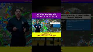 WEATHER FORECAST TODAY, 5AM Update - JULY 06, 2025 #weathershorts #ulatpanahontoday
