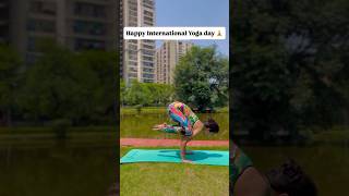 Happy Yoga day 🧘‍♀️ #internationalyogaday #yogadaily #ytshorts #ytviral