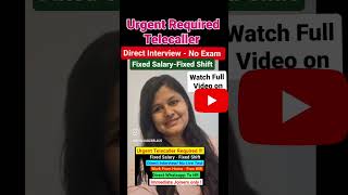 #workfromhome #nosalejob #telecaller #teleperformancejobs #urgenthiring #directinterview #nosalejob