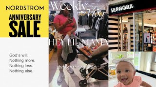 WEEKLY VLOG| Preparing for our trip, Sephora Haul, Nordstrom Anniversary Sale