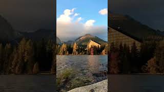 Beautiful Štrbské pleso in High Tatras, Slovakia! #hightatras #vysoketatry #strbskepleso #timelapse