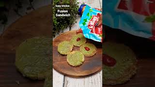 Fusion Sandwich🥪 #samykitchen #shorts #fusionfood #sandwich #recipe #snack #snackfoodies #easyrecipe