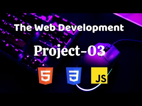 The Web Development || Project-03 || Glass Shop Website || HTML || CSS ||Code For Glass Shop website