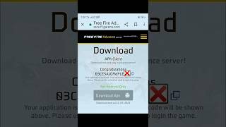 get advance server activation code🤯 free fire ob50 advance server download #ffa2bgaming