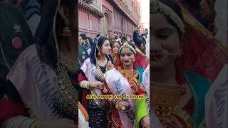 Miss Bikaner haritage Walk ❤️ bikaner camel festival 2025 #camelfestival #bikaner #camelrace #shorts