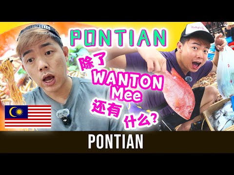 Exploring Johor By Grab | We Caused an Commotion At Pontian Fish Market 在笨珍鱼市引起了骚动