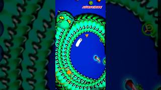 Zombie ❌ Little Worm fight / worms Zone Io/ snake game/ slitherio