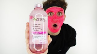 Pink Micellar Cleansing Water 💧 #shorts