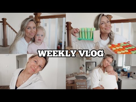 WEEKLY SAHM VLOG | Post partum fitness & lovevery unboxing!