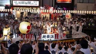 道頓堀川で出会った船渡御