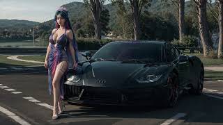 Super Car & Sexy girl