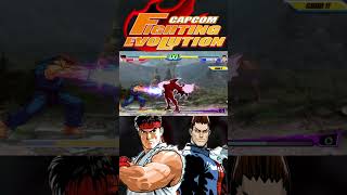 Ryu vs Demitri! #AIvsAI #CapcomFightingEvolution #CPUvsCPU