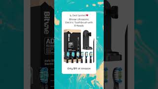 Deal Spotted: Bitvae Ultrasonic Electric Toothbrush with 8 Heads