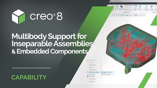 Multibody Support for Inseparable Assemblies and Embedded Components | Creo 8