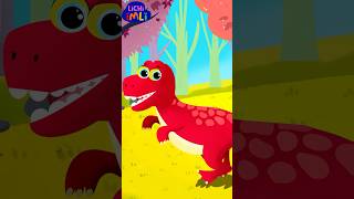 Dino rhyme | Dinosaur rhyme | डायनासोर गीत | डाइनो गीत | shorts #lichiimli #litchiimli #shortsrhymes