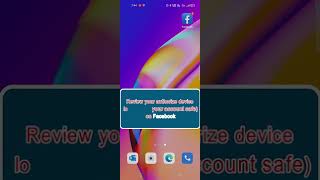 How to review authorize device login Facebook. #shorts
