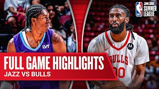 JAZZ vs BULLS | NBA SUMMER LEAGUE | FULL GAME HIGHLIGHTS | July 18, 2025