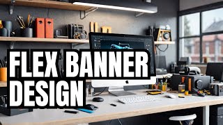 Mobile Repair Shop Flex Banner Design in CorelDraw