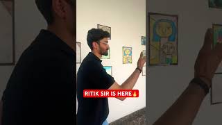 Ritik Sir Spotted 🗿🔥 #ritiksirpw #shortvideo #physicswallah