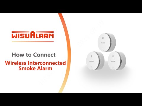 Wireless Interconnected Smoke Alarm | How to Interconnect | Wisualarm