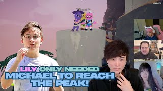 Lilypichu Finally Hit the PEAK! Michael Reeves is all she Needed ft Peak GOAT Sykkuno Scarra & Aria