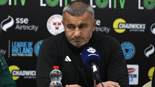 Baş məşqçimiz Qurban Qurbanovun "Şelburn" ilə oyundan öncə fikirləri