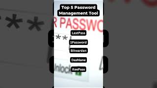 Top 5 Password Management Tools in 2023