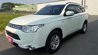 【SUM兆鴻汽車】MITSUBISHI OUTLANDER 白2015年 乘載家的無限可能 #二手車 #中古車