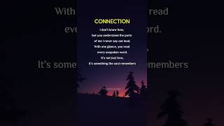 Some connections go beyond words 💫🫶#SoulConnection #UnspokenBond