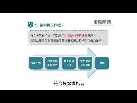 (台語)新種險 家禽好險