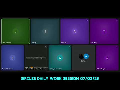 Sircles Work Session July 3, 2025