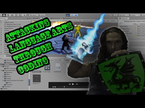 Using Unity Game Design Engine for Education: Attack Animations and Language Arts Skills.