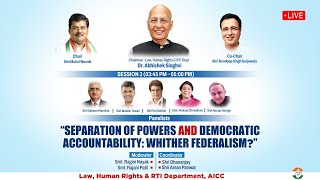 LIVE: Annual Legal Conclave | Session 3 | Constitutional Challenges - Perspectives & Pathways