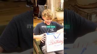 Grateful Kid Recieves A Dirt Bike As A Gift…❤️🙌