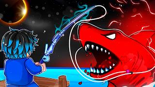 Hunting the NEW Blood Phantom Megalodon on Roblox Fisch