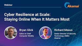 Cyber Resilience at Scale: Staying Online When It Matters Most