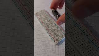 Breadboards In 60 Seconds! #electronics  #breadboard  #iot