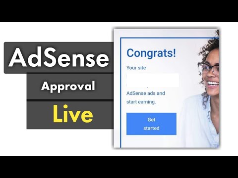AdSense Approval Live || Google AdSense Approval || Haider Tech Factory