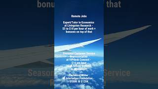 Soar above the rest with remote jobs that take your career to new heights!✈️💻 #shorts #hiring #job